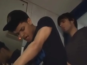 British chavs caught cottaging