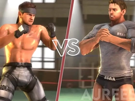 Snake x chris wrestling match - sfm