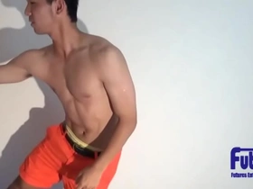 Staff recommendation! an active member of a sports team! a pure boy with a macho body and cute short hair! : see more→https://bit.ly/eaglegay