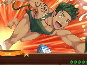 Aiden serving us a full course - camp buddy - yoichi route - 02