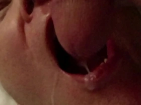 Horny old grandpa in a four way (!) - part 1 with finger fucking and a facial