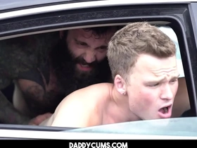 Wash the car in family is the best