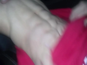 Sucking off hung twink & str8 w/ abs car blowjobs same night