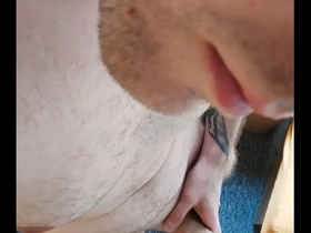 He play with his cock