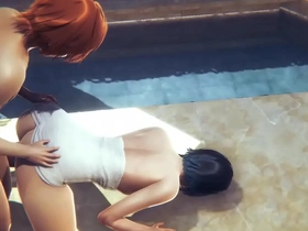 Genshin impact - venti hardsex a public bath - sissy crossdress japanese asian manga anime game porn gay