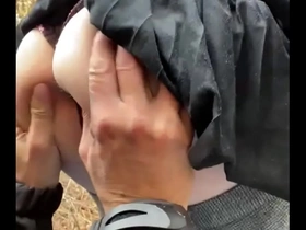 Teen cd touched my older man in public